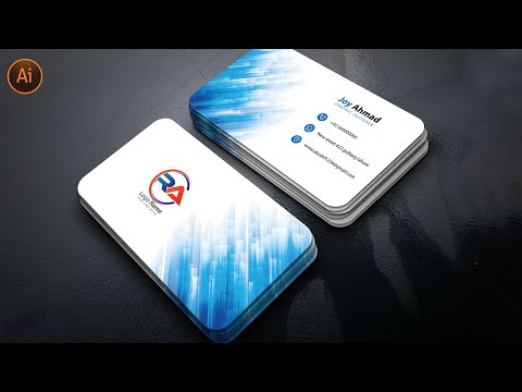 How to Design Business Card in Adobe Illustrator CC