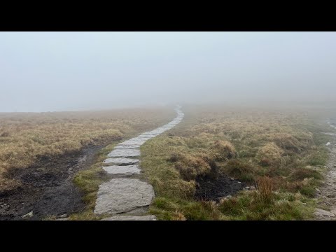 Day 1 and 2. Pennine Way. A journey into the mist and rain.