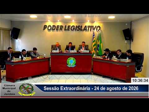 Sessão Legislativa Câmara Municipal de Jandaia - Goiás
