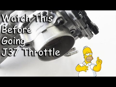 Acura ZDX J37 Throttle Body Mod on a k24Z7 2014 Honda Civic Si