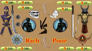 Download lagu Shadow Fight 2 || Rich vs Poor Gems  「iOS/Android Gameplay」 mp3