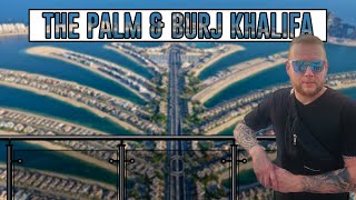 Getting high in Dubai - Palm Viewpoint & Burj Khalifa | United Arab Emirates