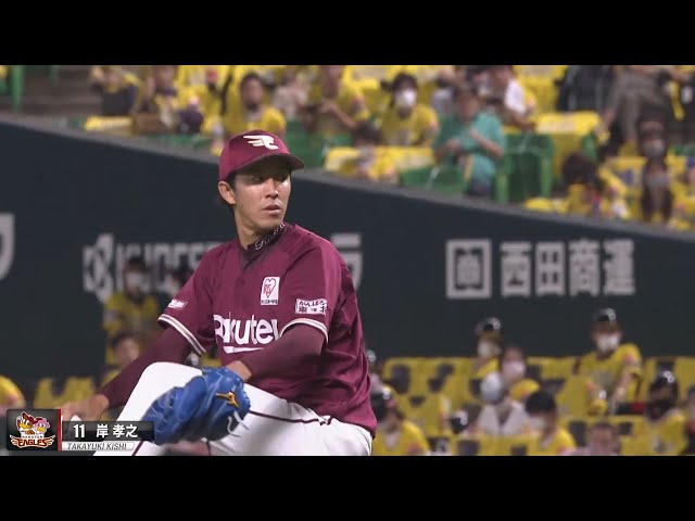 【キレッキレ】岸孝之 緩急つけた投球で6回1失点