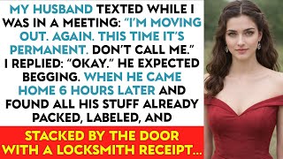 My Husband Texted While I Was In A Meeting: “I’m Moving Out. Again. This Time It’s PERMANENT. Don’t