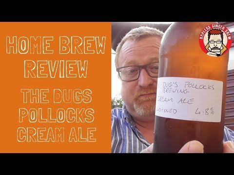 Homebrew Beer Review  - The Dugs Pollocks Brewing Cream Ale