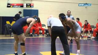 Illinois at Michigan Wrestling: 197 Pounds - Lee vs. Huntley