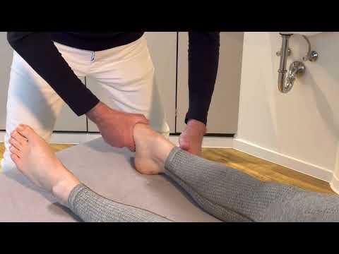 Muskeltest M. Tibialis Posterior @muskeltest @applied kinesiology