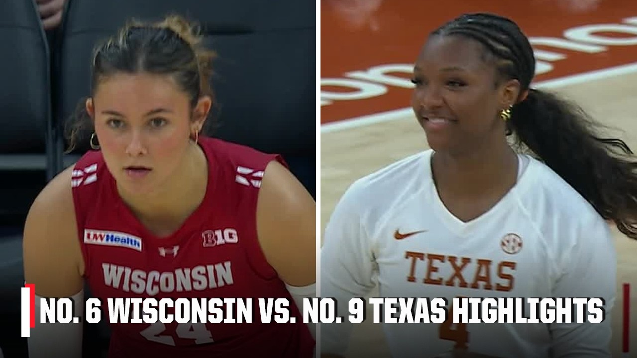No. 6 Wisconsin Badgers vs. No. 9 Texas Longhorns | Full Match Highlights | ESPN College Volleyball