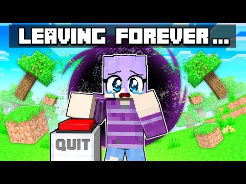 Friend is DONE And Is QUITTING Minecraft!