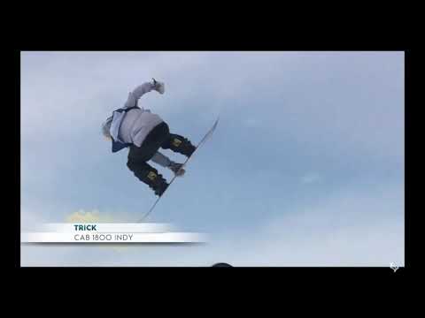 2021 Big Air Finals Marcus Klevland cab 1800 triple World Champs Highest score of the day 97 pts