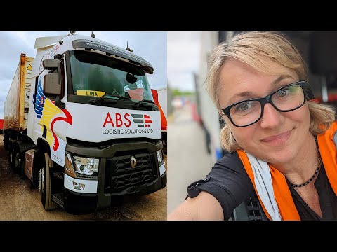 Container weeks in Southampton :  Adventures of Trucker Lina - ►#24