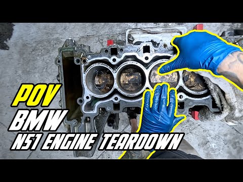 Inside a BMW N51 Engine After Years of Use