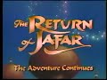 The Return Of Jafar VHS Tv Spot 1994