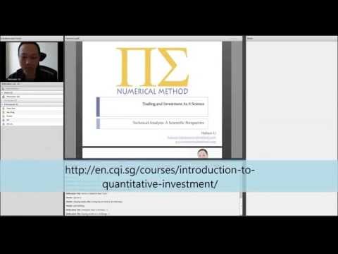 Introduction to Quantitative Trading - Lecture 1/8