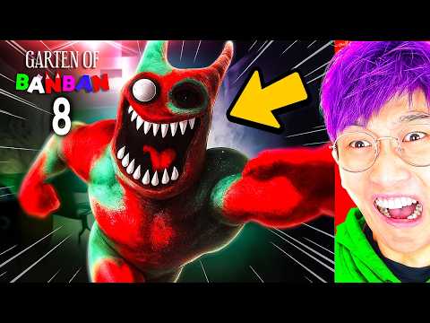 GARTEN OF BANBAN 8 OFFICIAL TRAILER!? (LANKYBOX REACTION!)