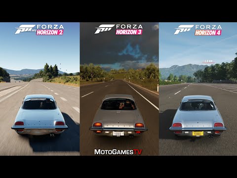 Forza Horizon 2 vs Horizon 3 vs Horizon 4 - 1972 Mazda Cosmo 110S Series II Sound Comparison