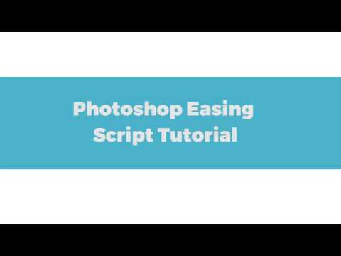 Photoshop Animation Tutorial – Ease in and out script – Tweening