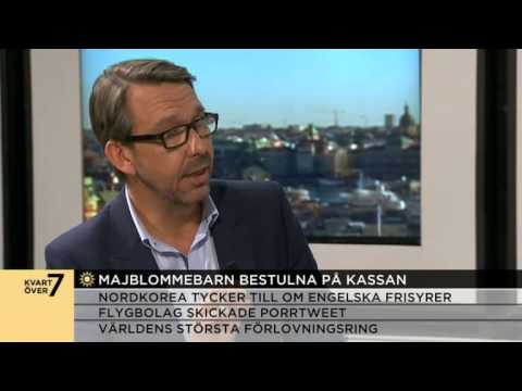 Majblommebarn bestulna på kassorna - Nyhetsmorgon (TV4)