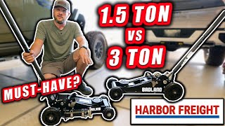 I Bought the New Harbor Freight 1.5 Ton BADLAND Jack, Goodby