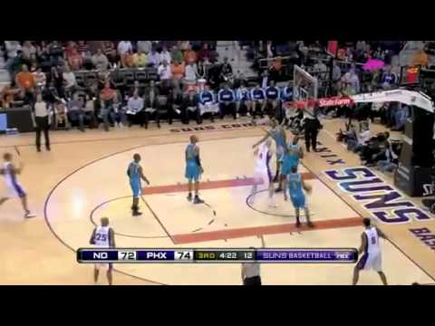 New Orleans Hornets vs Phoenix Suns 30.01.2011 - Marcin Gortat 25PTS, 11REB!