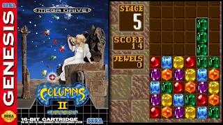 Columns II: The Voyage Through Time – SEGA Genesis / Mega Drive Port
