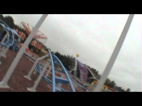 Mission To Mars Roller Coaster Front Seat POV Onride Movie Park Germany