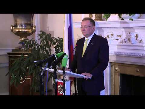 Introductory remarks by Ambassador Alexander Yakovenko at the press-conference at his Residence