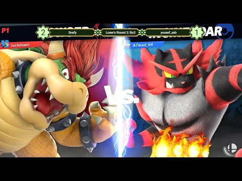 Lockdown (Bowser) vs a7mad64 (Incineroar) - Onlineistan