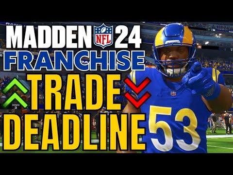 We Battle The Steelers Before The Trade Deadline Madden 24 Rams Franchise Ep 8