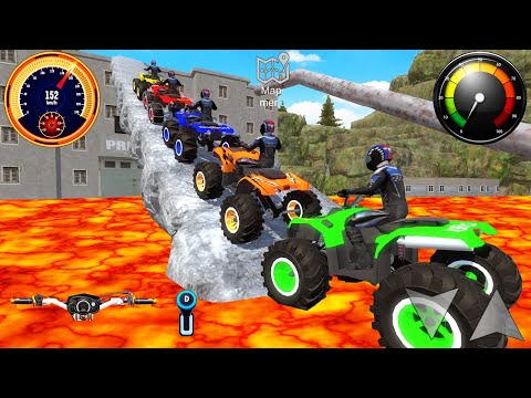 Impossible Dirt Quad Bikes Racing Game #2 - Extreme Motocross ATV Bike Stunts - Android IOS Gameplay