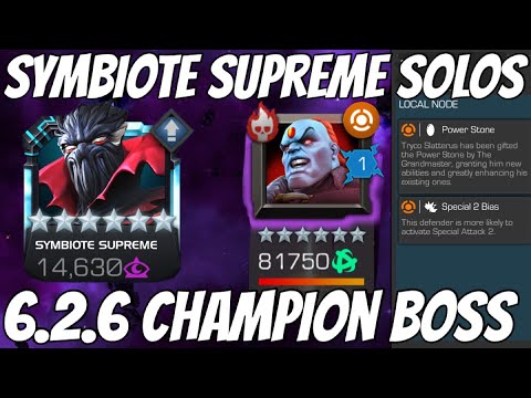 Rank 2 Symbiote Supreme RINSES 6.2 Champion Boss - EASY Solo!
