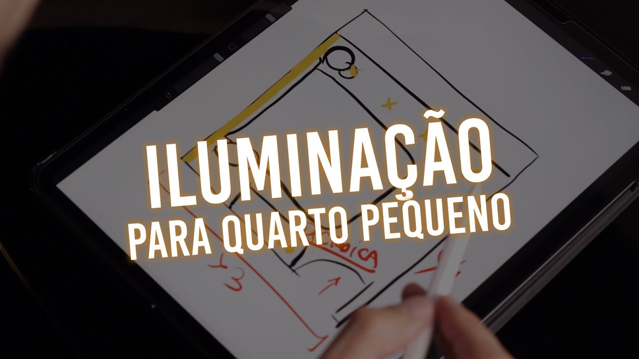 Iluminação para quarto pequeno - com Waldir Junior - Curso de Luz