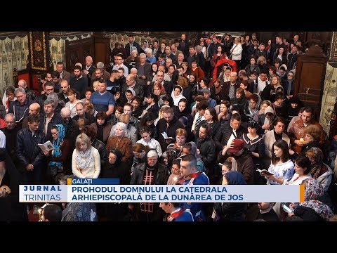 Prohodul Domnului la Catedrala Arhiepiscopală de la Dunărea de Jos
