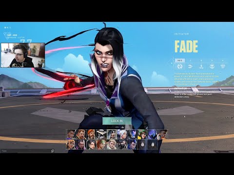 Shroud Reacts To Fade Intro Screen | VALORANT