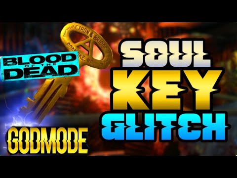 SOULKEY AND GODMODE UNLIMITED XP GLITCH ON BLOOD OF THE DEAD! Zombie Glitches BO4