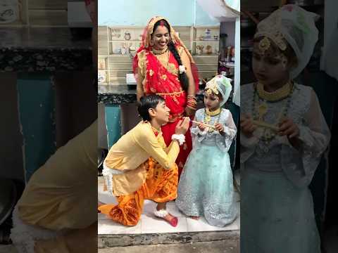 Radha rani gussa ho gyi🥰 #shorts #haryanvisong #dance