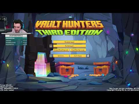 CaptainSparklez “Minecraft: Vault Hunters 1.18 Ep 35 - Rescue Mission” Cut Intro