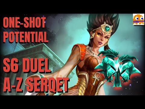 SMITE Season 6 Duel A-Z: SERQET | SHE CAN ONE SHOT, IF YOU CAN HIT EVERYTHING...