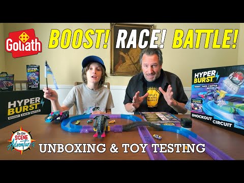 HYPER BURST - The Ultimate Racing Battle Toy IS HERE!!! Micro Battle Racers 600+ MPH - GOLIATH GAMES