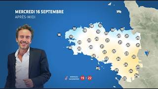 Illustration de l'actualité La météo de votre mercredi 16 septembre 2026