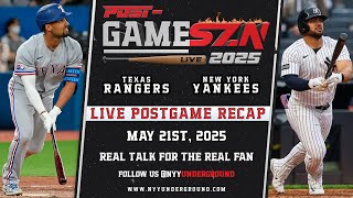 Post GameSZN: THE MARTIAN WALKS IT OFF! - Recap and Highlights 5/21/25