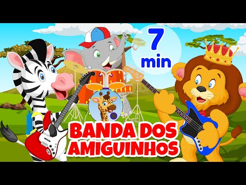 Banda dos Amiguinhos - Giramille 7 min | Desenho Animado Musical
