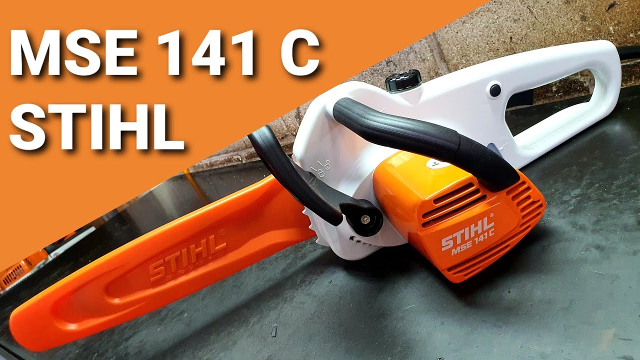 Entrega Técnica da Motosserra STIHL MSE 141c.