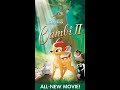 Opening To Bambi II VHS 2006