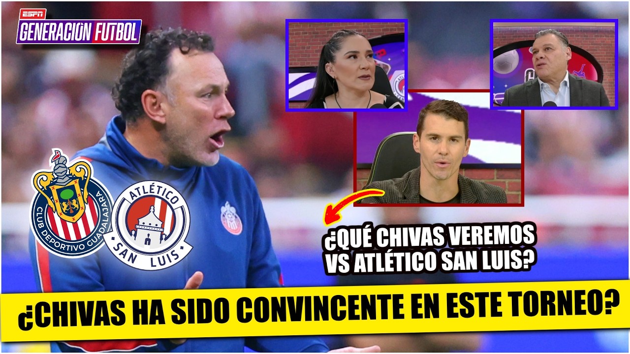 ¡CHIVAS YA ES PREDECIBLE! Si se hace CONTUNDENTE, LE GANARÁ al Atlético de San Luis | Generación F