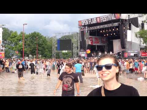 Frank Turner @ Open Flair 2014 (after the big rain)