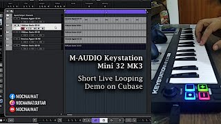 Video thumbnail for M-AUDIO Keystation Mini 32 MK3 Short Demo | Live Looping on Cubase | Conrad Ian by Conrad Ian - My Music