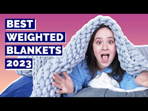 HOSUKKO Weighted Blanket - 5 lbs Weighted Cooling Navy Starry Sky Heavy Blanket - Small Size Breathable Blanket for Hot Sleepers(36 * 48 inches, 5 lbs) video review thumbnail