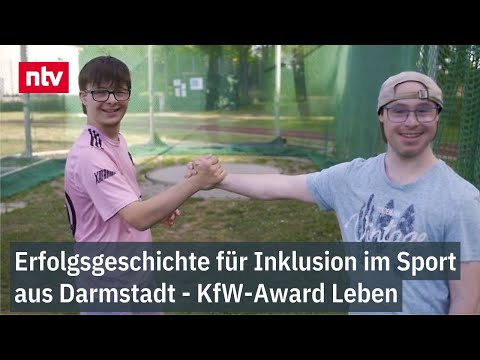 Erfolgsgeschichte für Inklusion im Sport aus Darmstadt - KfW-Award Leben