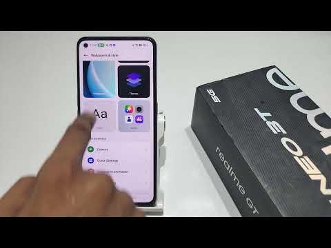 How to change app icon shape in realme gt neo 3t | Realme gt 2 me app icon style kaise change kare